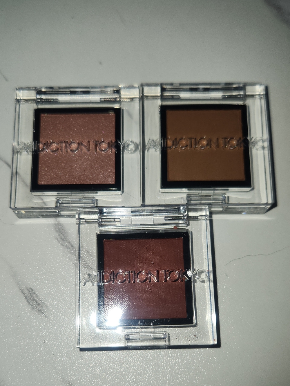 Addiction Tokyo Trio Eyeshadow Set - In Romanance, Praline, La Mamounia